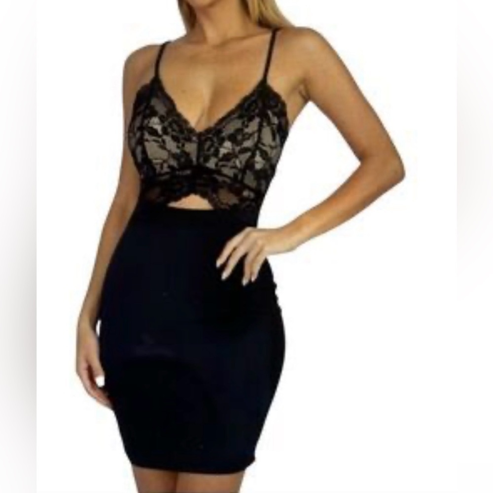 Haute monde Woman Spaghetti Strap , Above knee dress size XL